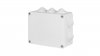 INDUSTRIAL Puszka hermetyczna n/t 249x198x81mm z 10 dławnicami IP55 szara 2716-02